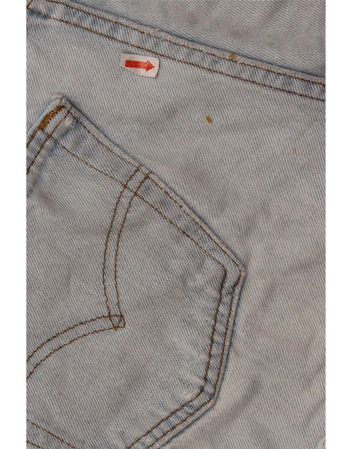 LEVI'S Mens 501 pantalones cortos de mezclilla W30 azul medio