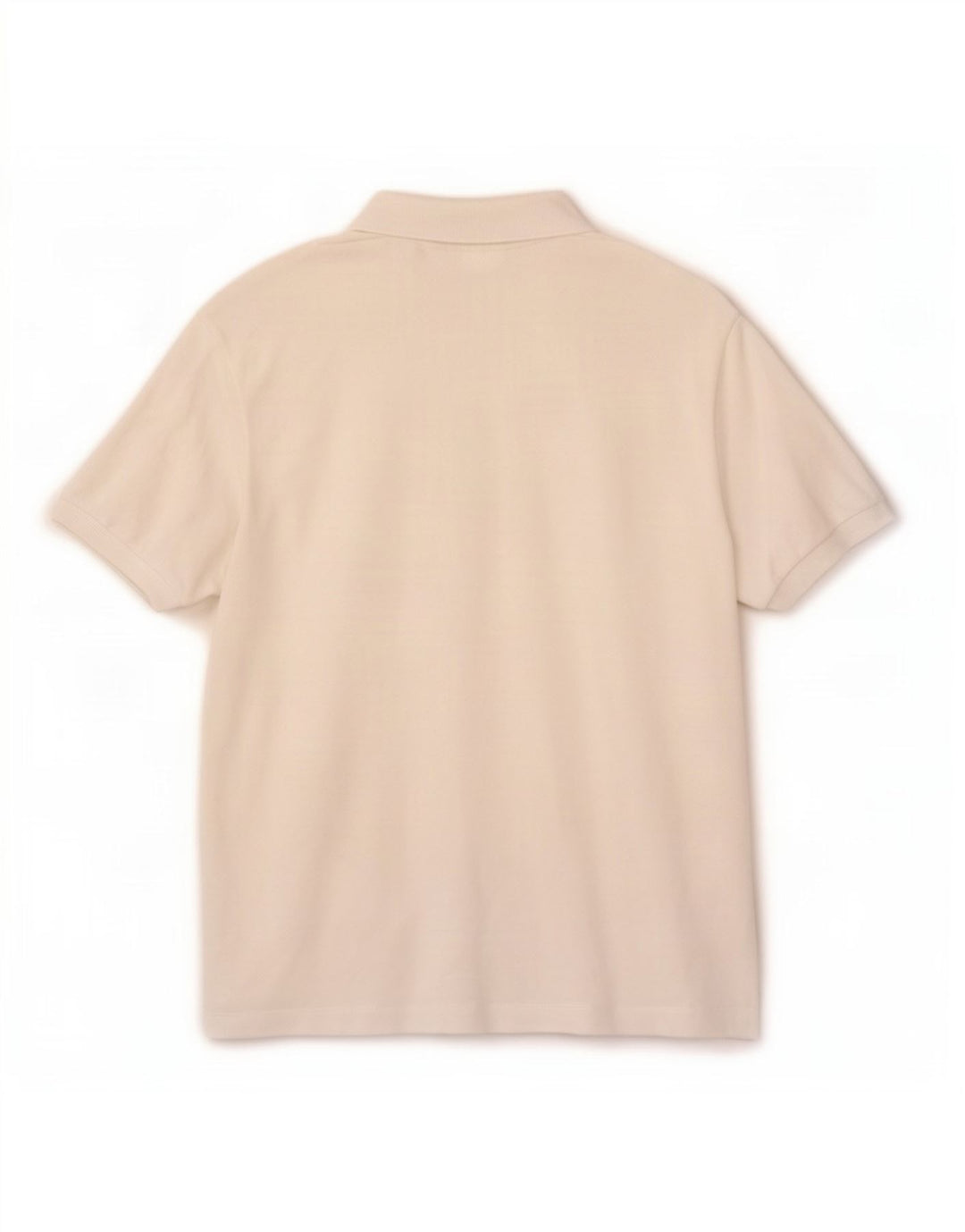 Lacoste Polo para hombre talla 3 pequeño algodón blanco