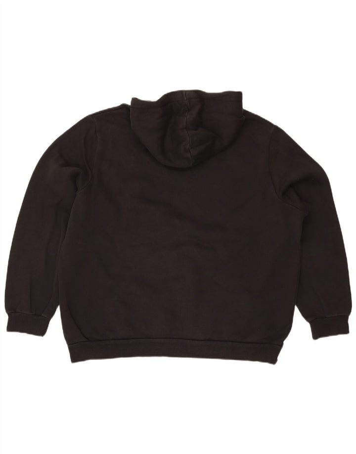 Puma Sudadera con capucha gráfica para hombre XL Negro