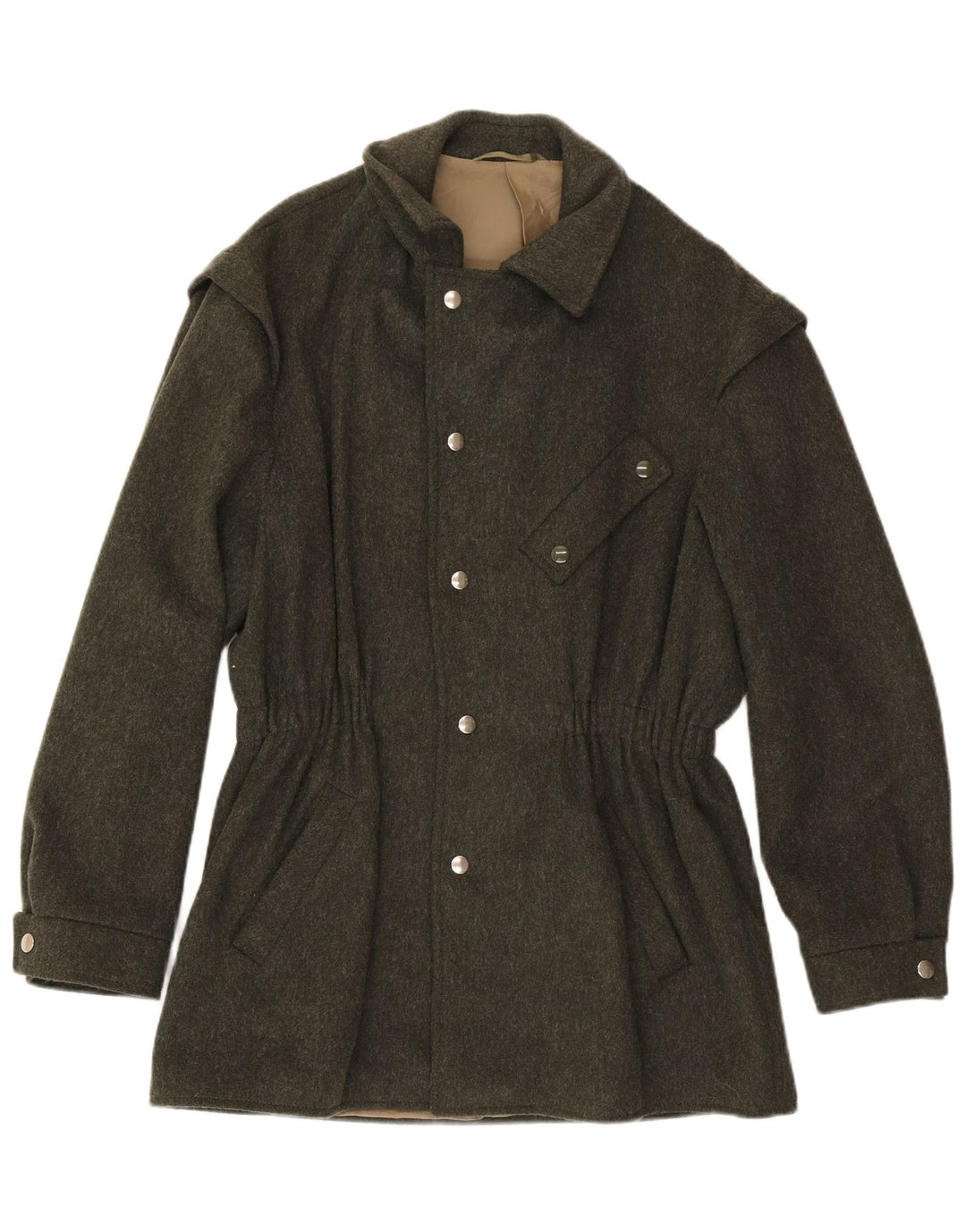 Abrigo vintage para mujer IT 50 XL Caqui