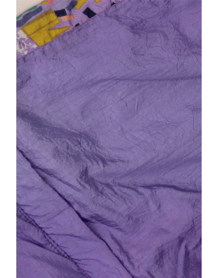 Orso Poeta Chaqueta De Chándal Con Estampado Abstracto XL Poliamida Morado Hombre