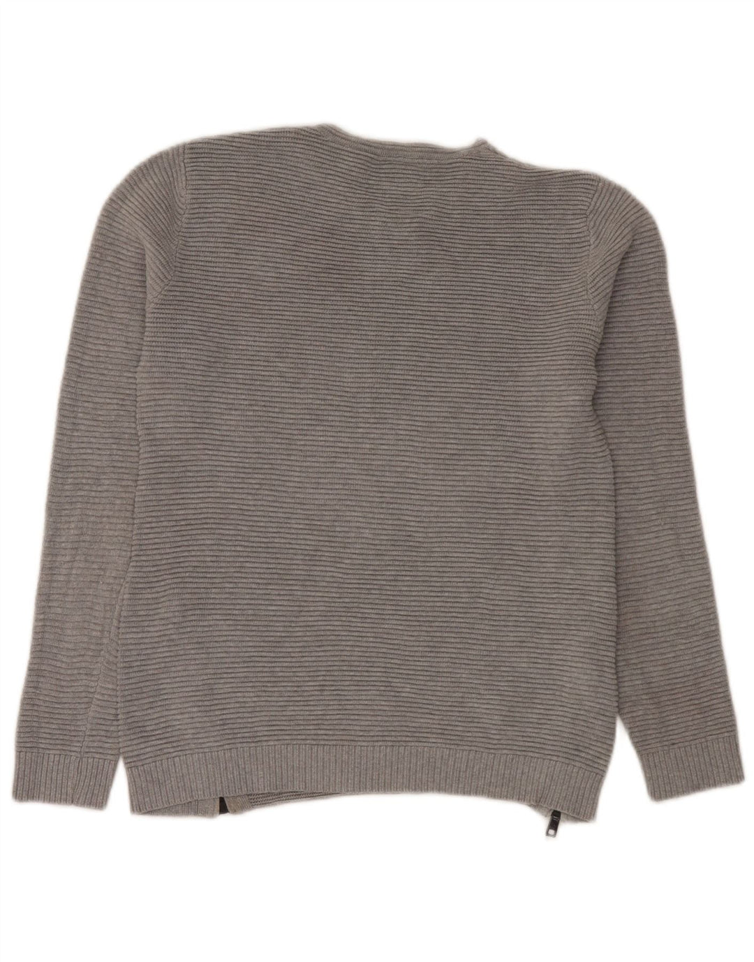 Zara Jersey con Cuello Redondo para Niños 11-12 Años Gris