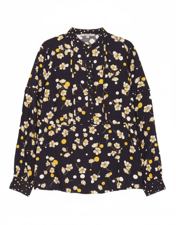 Penny Black - Jersey para mujer, talla 40, talla grande, viscosa floral, color azul marino