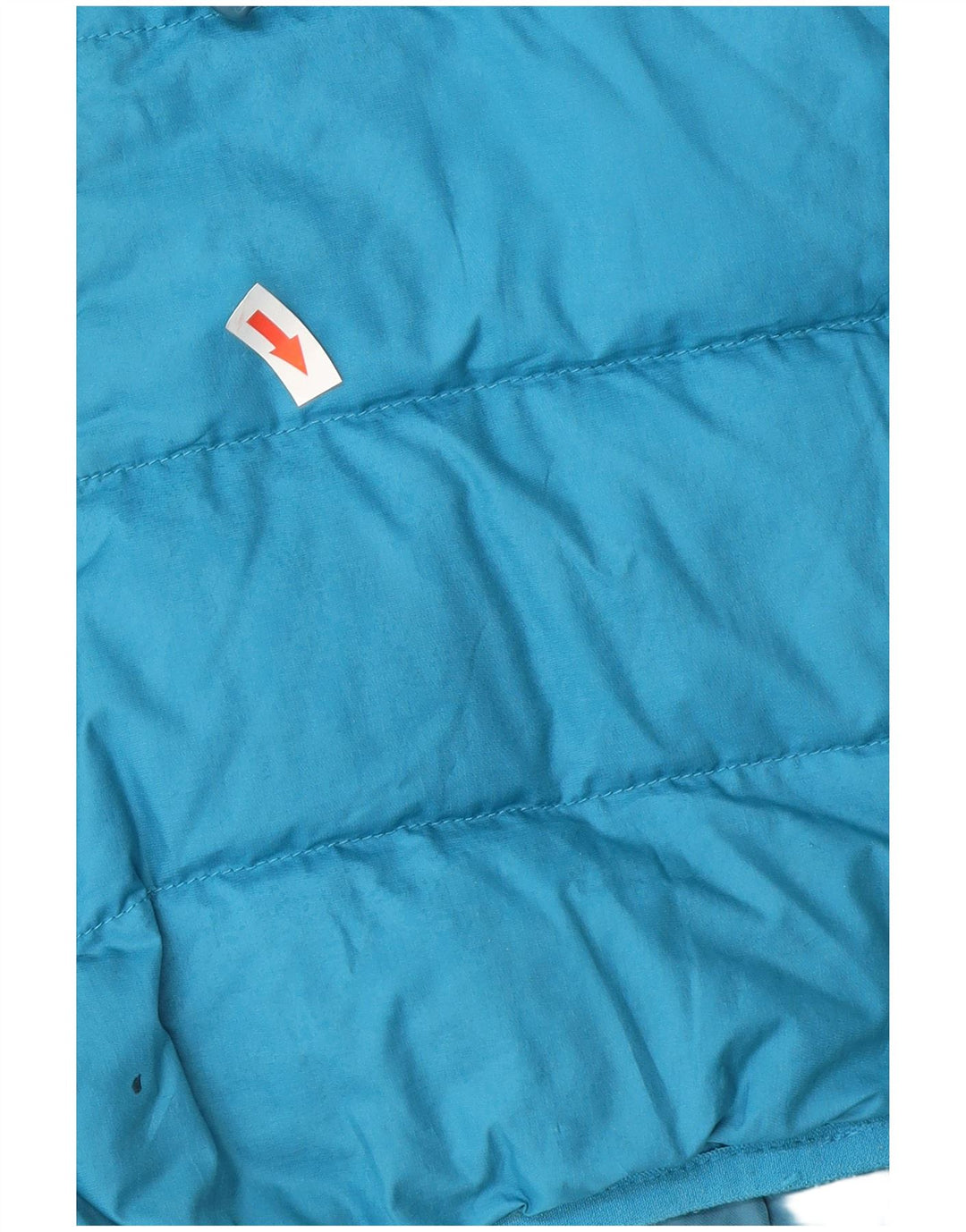 Jack Wolfskin Chaqueta acolchada con capucha para hombre UK 40/42 Poliéster azul grande