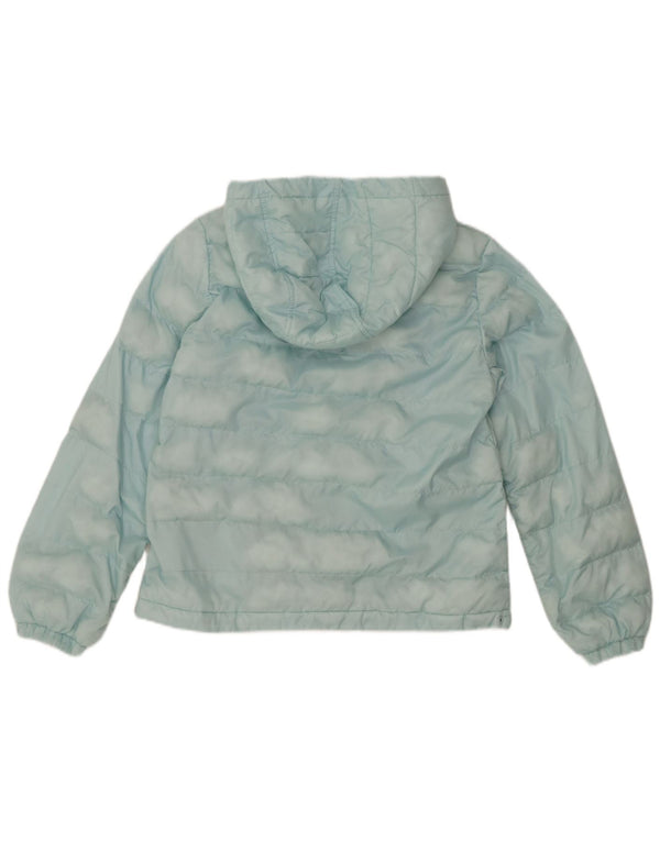 Levi's Chaqueta acolchada con capucha para mujer UK 6 XS Poliéster azul