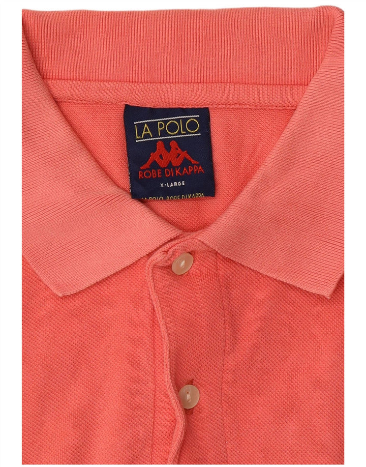 KAPPA Polo Manga Larga Hombre XL Algodón Rosa