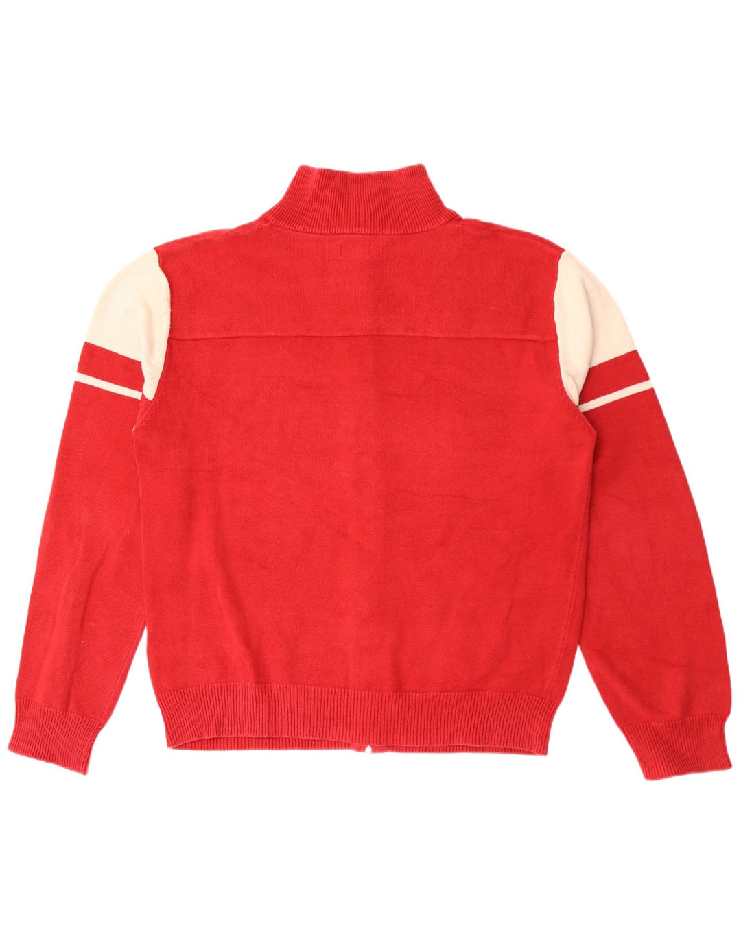 Levi's Suéter tipo cárdigan para hombre XL Rojo Colorblock