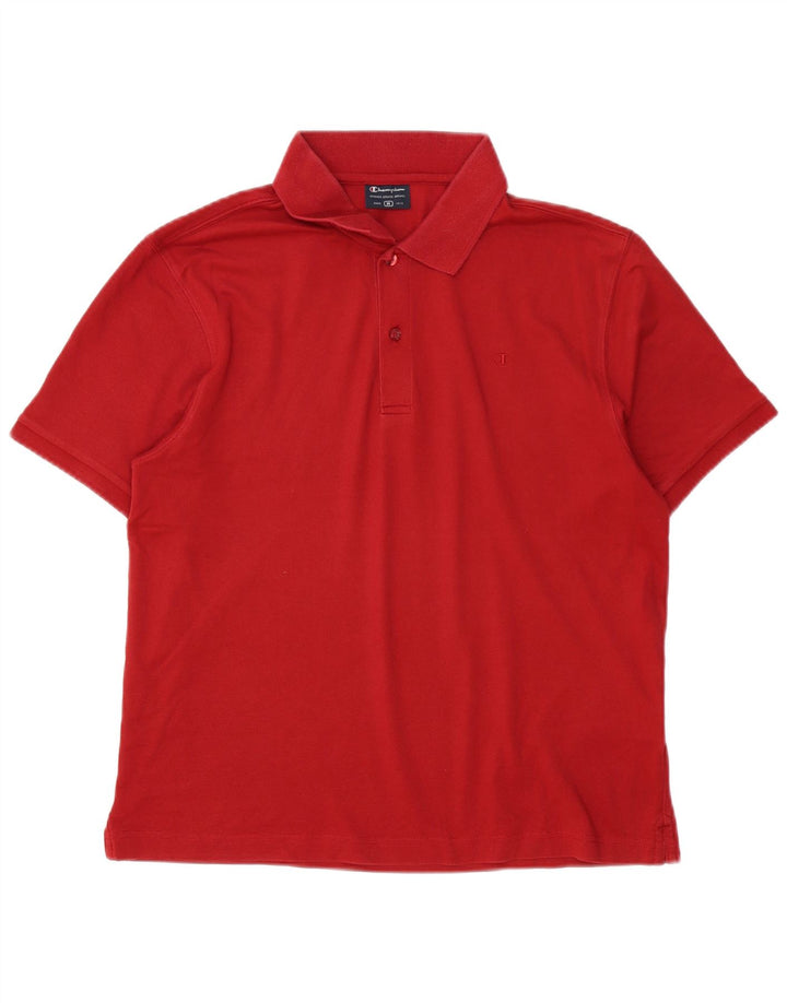 Champion Polo Hombre Algodón Rojo Medio
