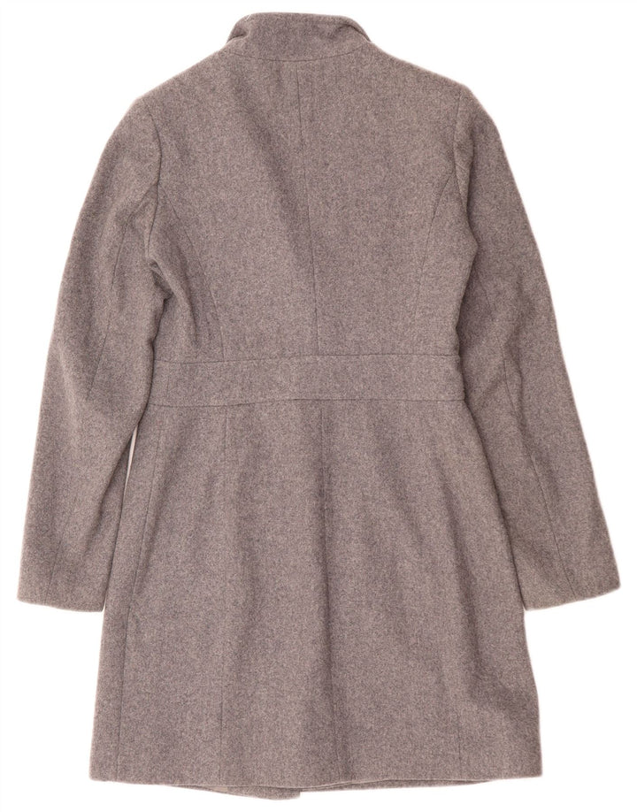 Abrigo Benetton Mujer ES 8 Pequeño Lana Gris