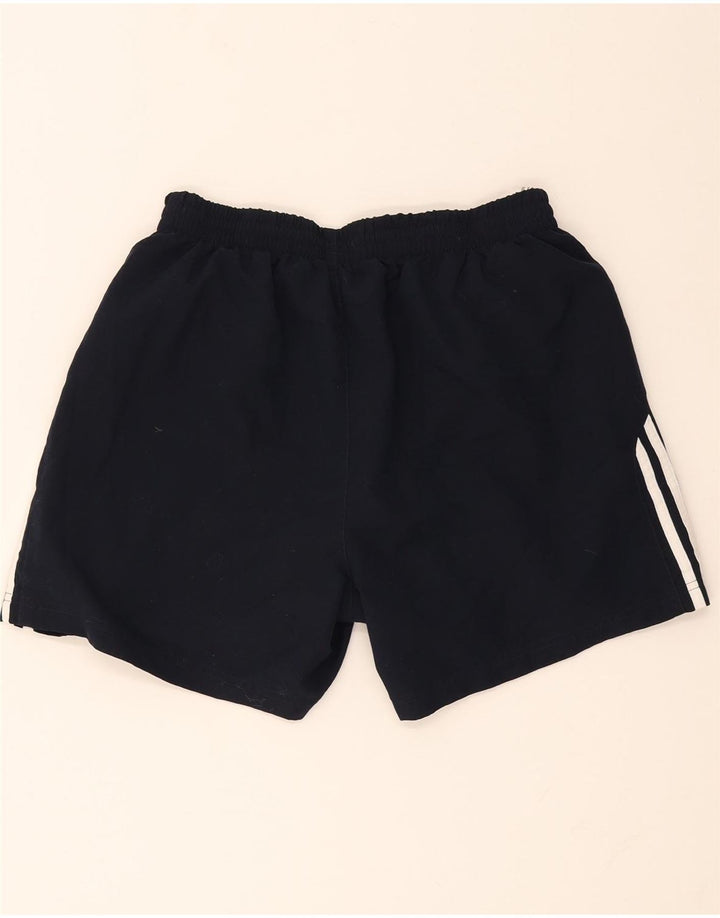 Adidas - Pantalones cortos deportivos para hombre, talla grande, poliéster, color azul marino