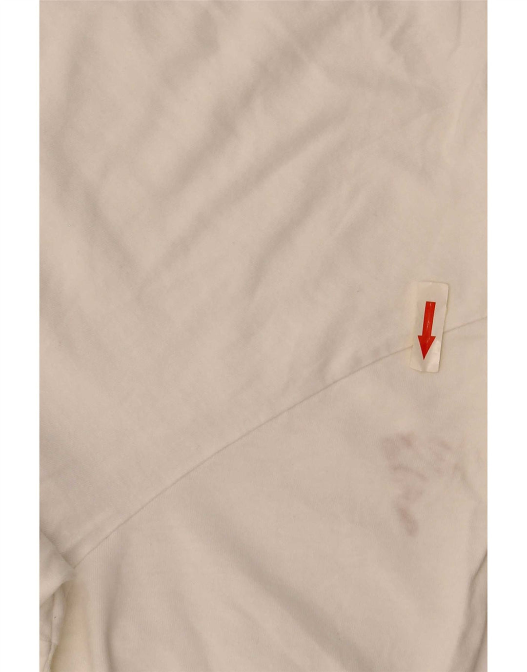 Hugo Boss Hombre Camiseta Top Small Blanco Algodón