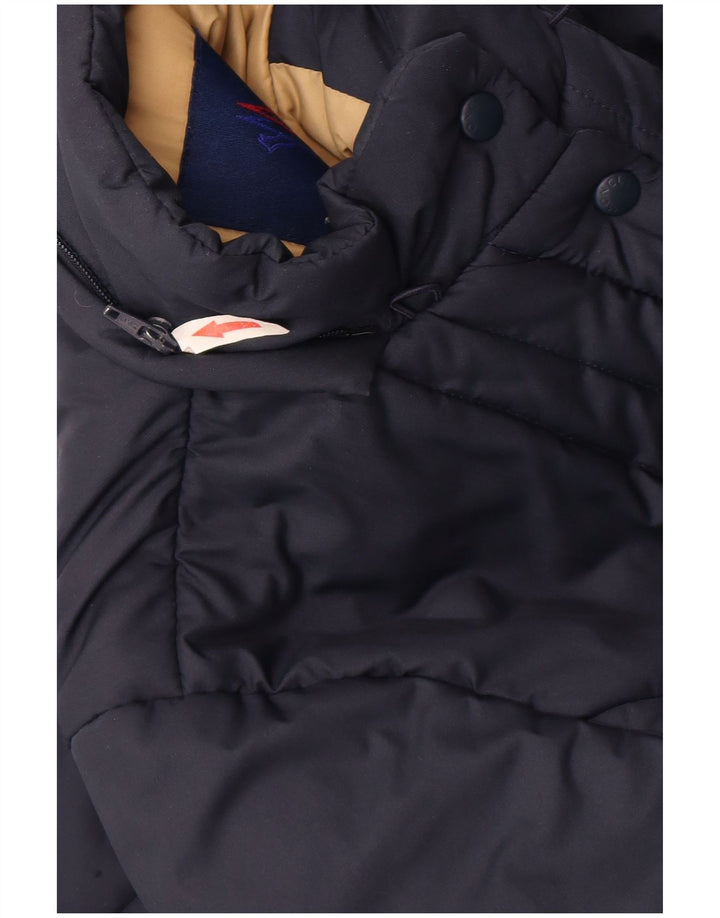Moncler Abrigo Niña Acolchado 5-6 Años Azul Marino Poliéster