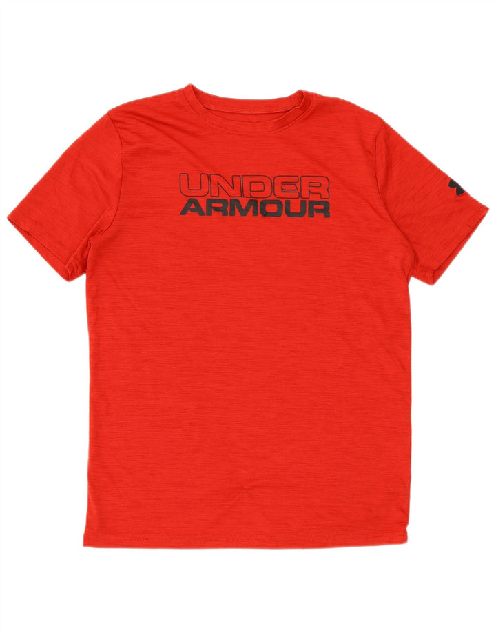 UNDER ARMOUR Camiseta gráfica para niño 13-14 años XL Rojo Raya diplomática