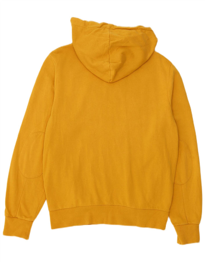 Sun68 Suéter con capucha y cremallera para hombre Algodón amarillo medio