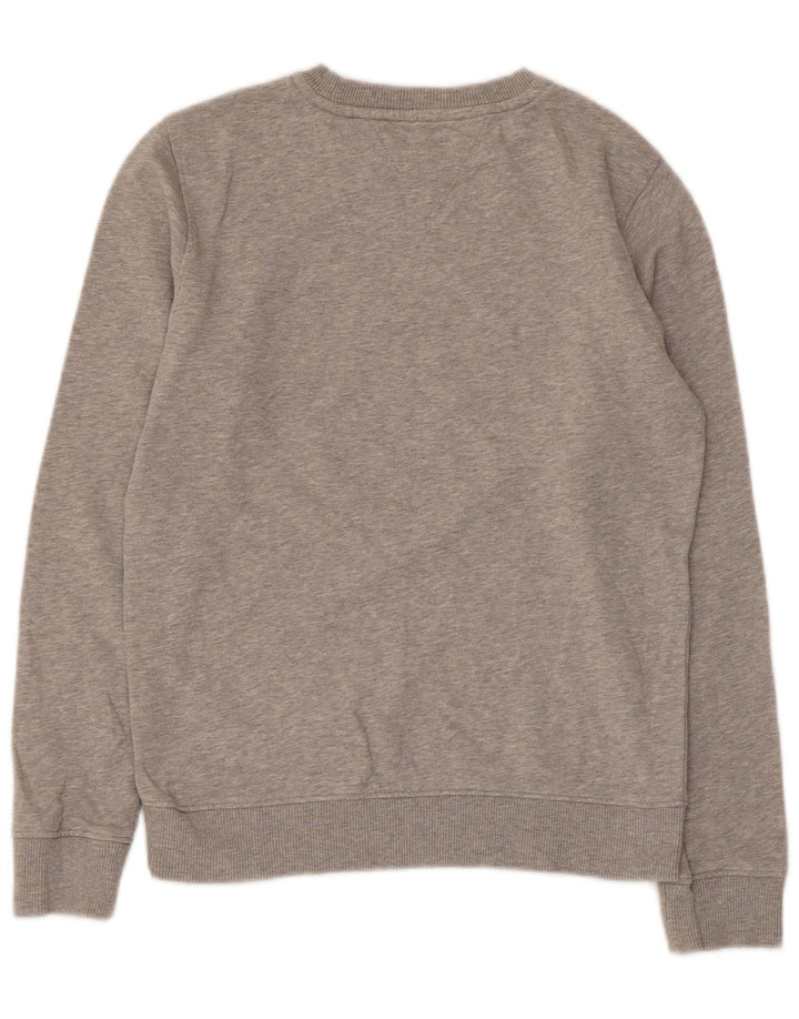Tommy Hilfiger Sudadera con gráfico para niños 11-12 años Gris Moteado