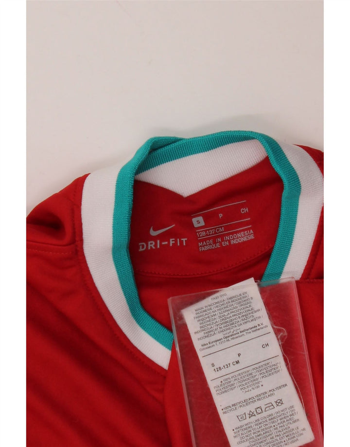 NIKE Camiseta con gráfico Liverpool para niños 8-9 años Small Rojo Colorblock