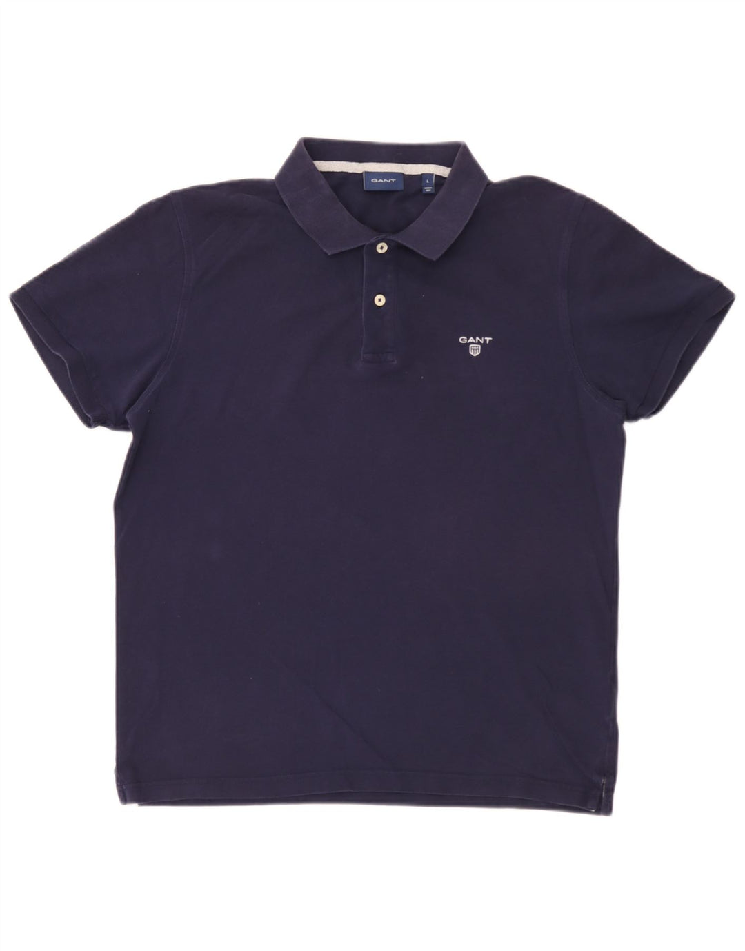 Gant Polo Hombre Grande Azul Marino Algodón