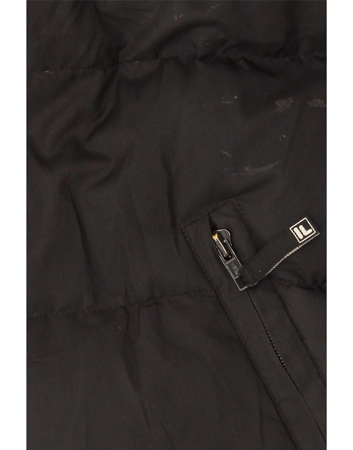 Fila Chaleco acolchado para hombre Reino Unido 40 Grande Poliéster negro