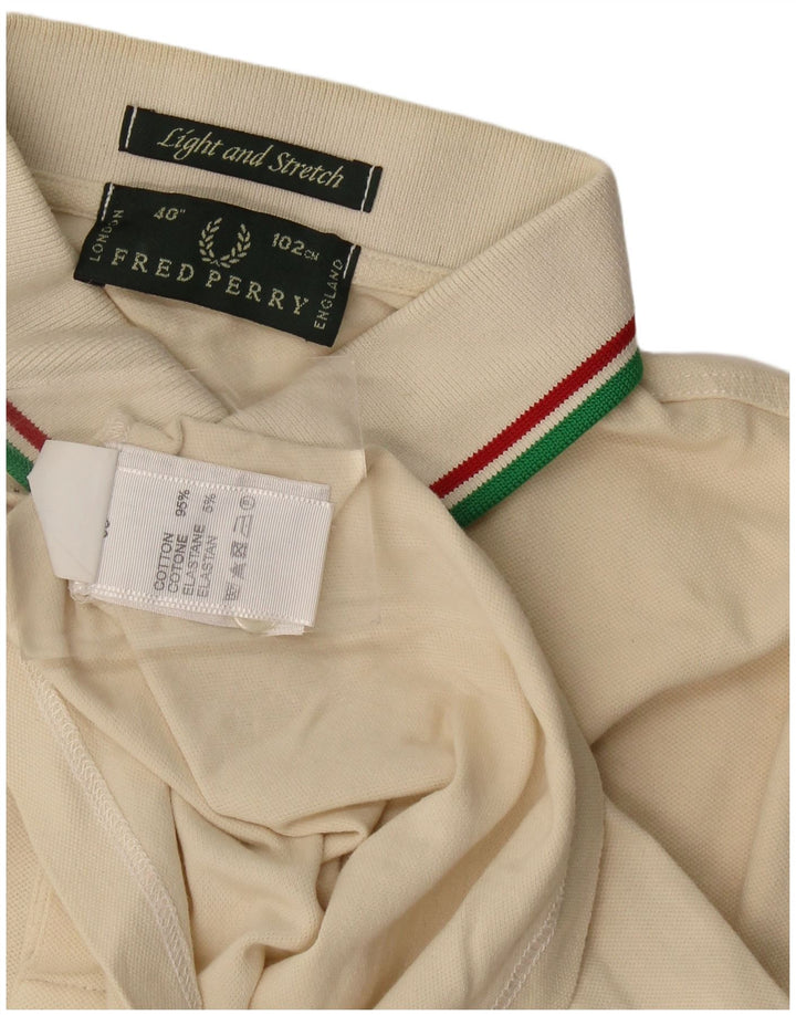 Polo Fred Perry Hombre Algodón Beige Medio
