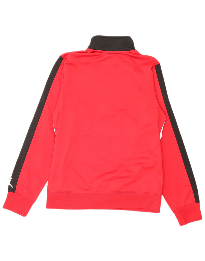 Jordan Sudadera con gráfico para niños 12-13 años Grande Color Rojo