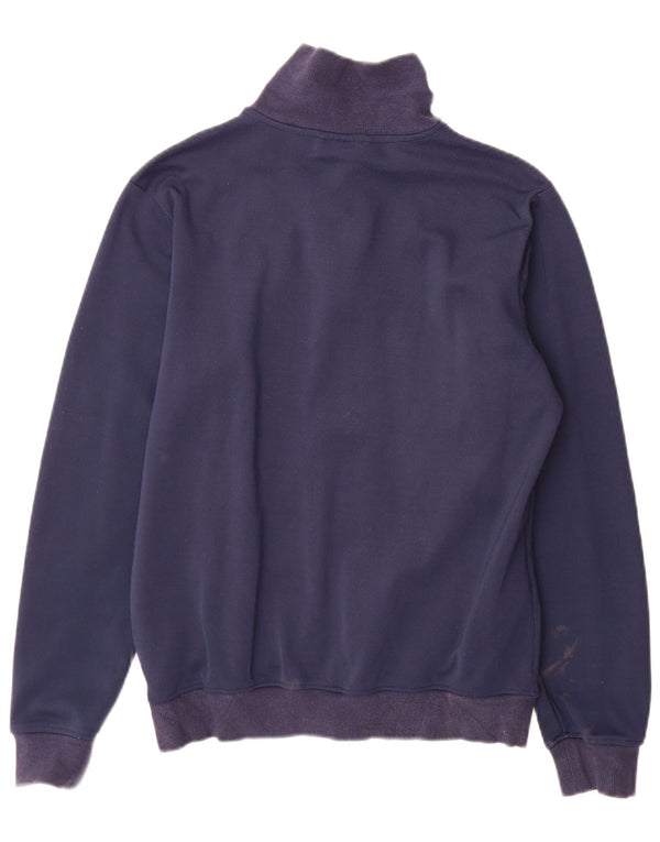 Adidas Hombre Chándal Top Chaqueta Mediana Azul Marino Poliéster