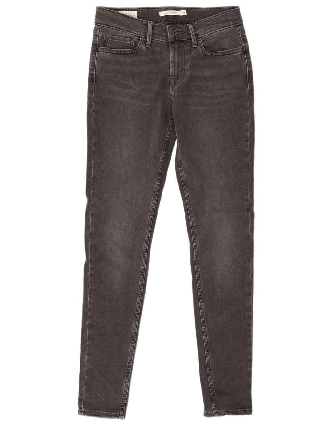Levi's Vaqueros pitillo 721 para mujer W27 L32 Algodón gris