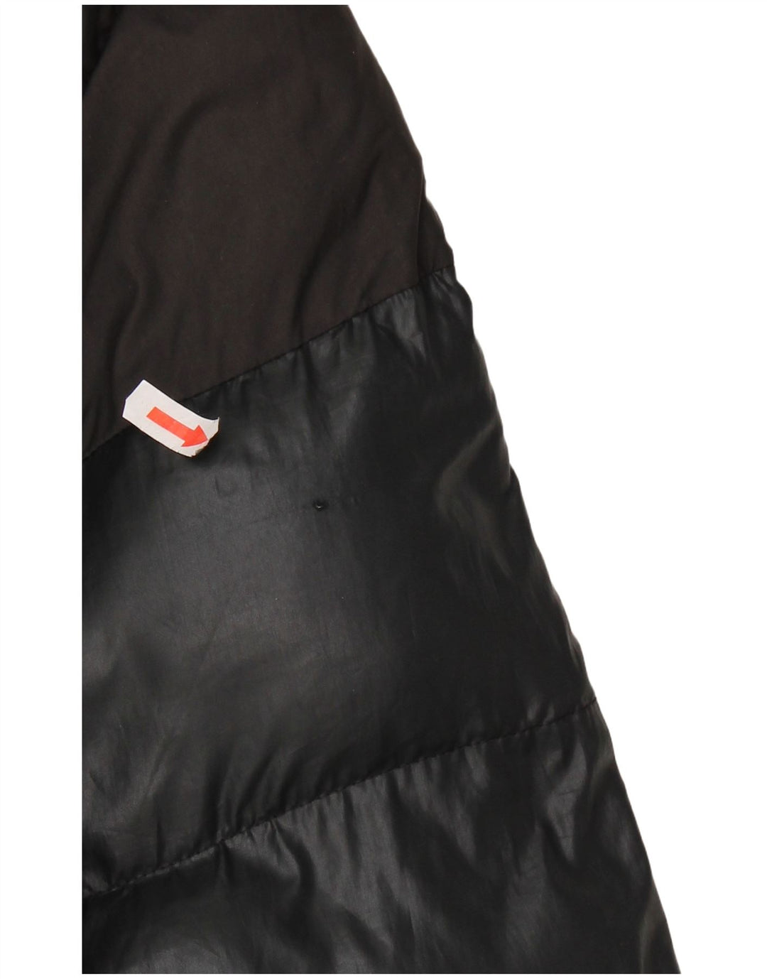 ADIDAS Chaqueta acolchada con capucha para mujer UK 46 Grande Poliéster color negro