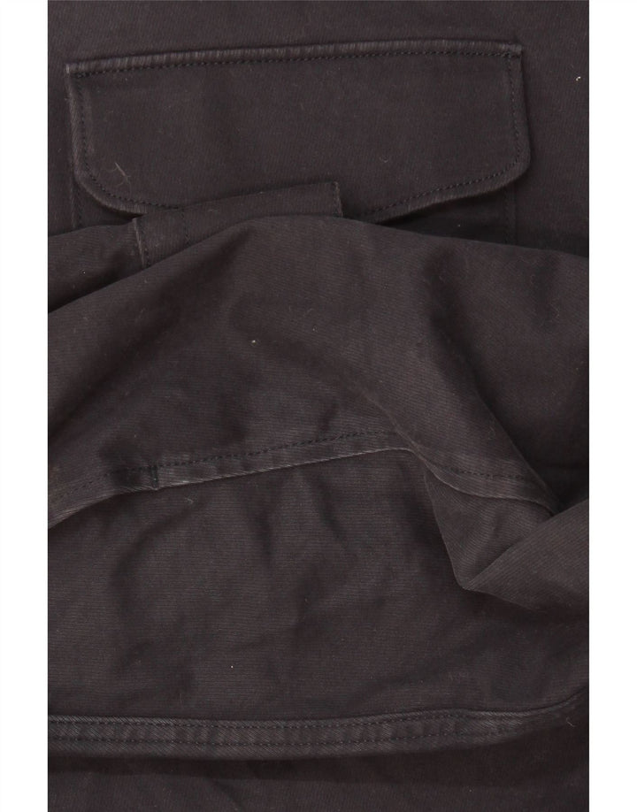 Camisa Reiss Hombre Grande Azul Marino Algodón