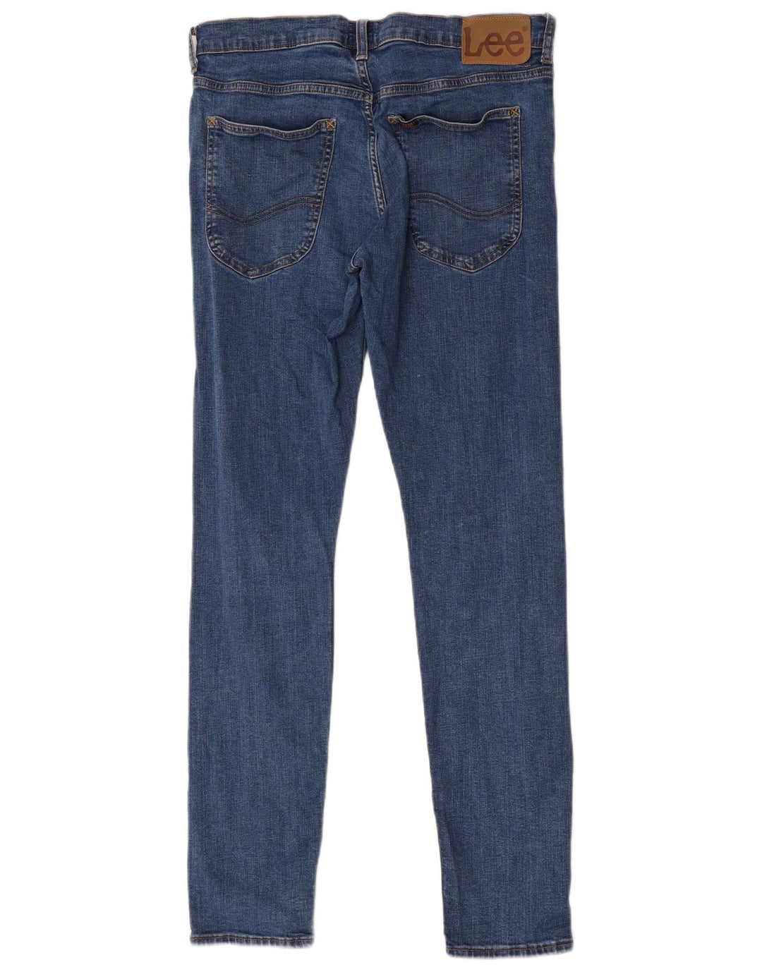 Vaqueros Lee Luke Slim para Mujer W31 L32 Algodón Azul