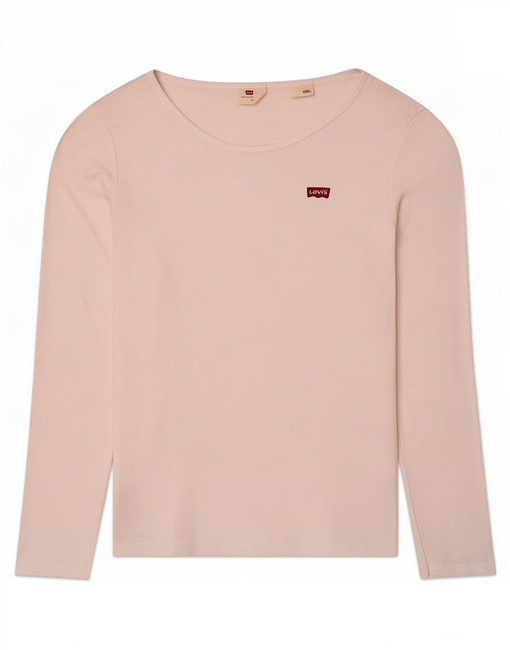 Levi's Top de manga larga para mujer UK 12 Medium White