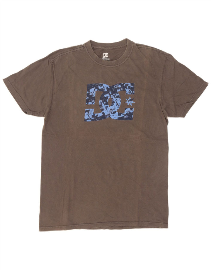 Camiseta gráfica DC para hombre Top de algodón gris medio