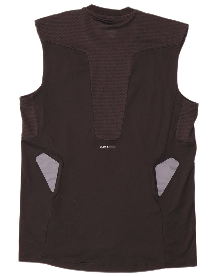 ADIDAS Hombre Climacool Vest Top Medio Negro Colorblock Poliéster
