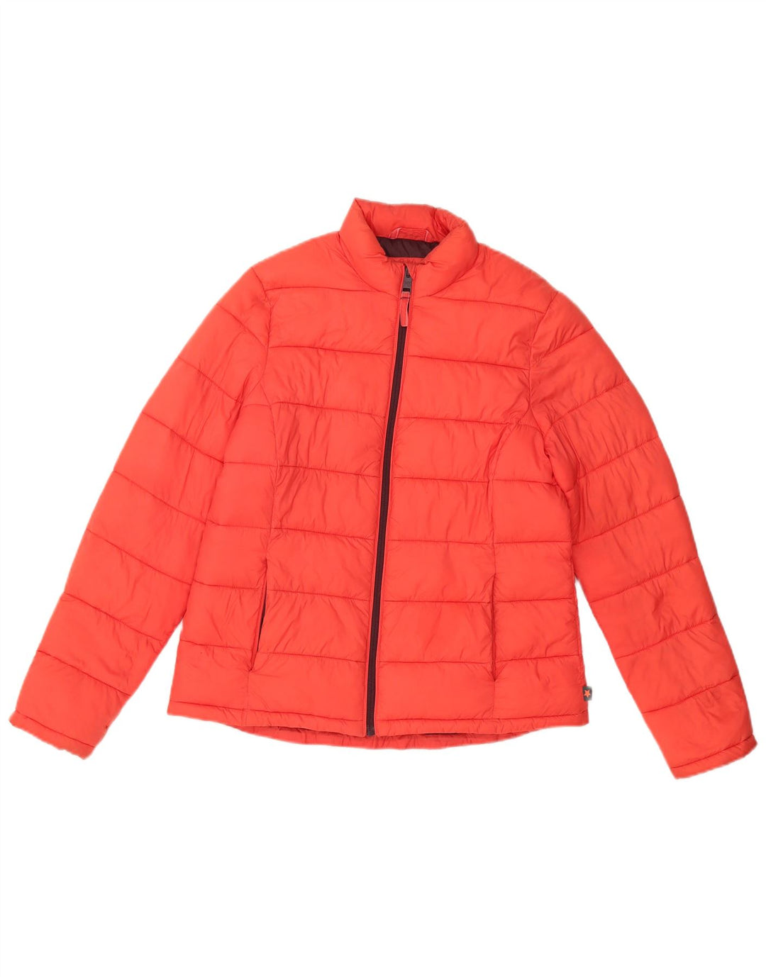 WHITE STUFF Chaqueta acolchada para mujer UK 12 Medium Red Nylon