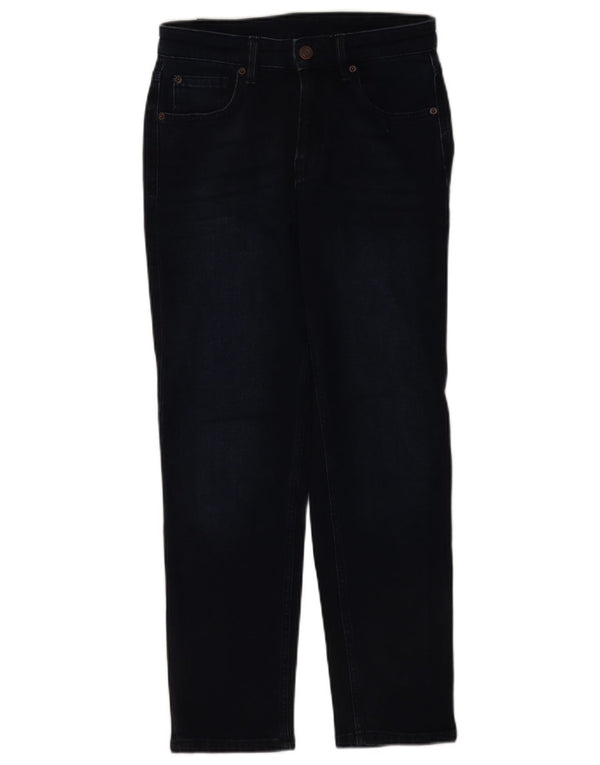 Massimo Dutti Vaqueros Slim Mujer EU 36 XS W26 L26 Azul Marino Algodón