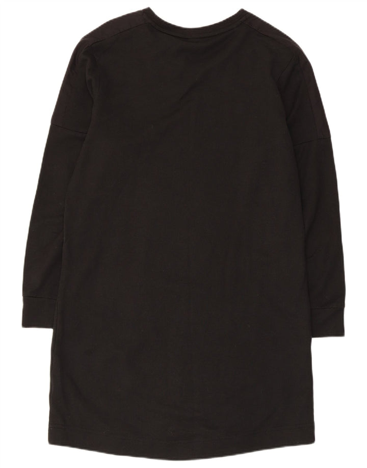 Puma Vestido tipo jersey gráfico para mujer UK 10 Small Black