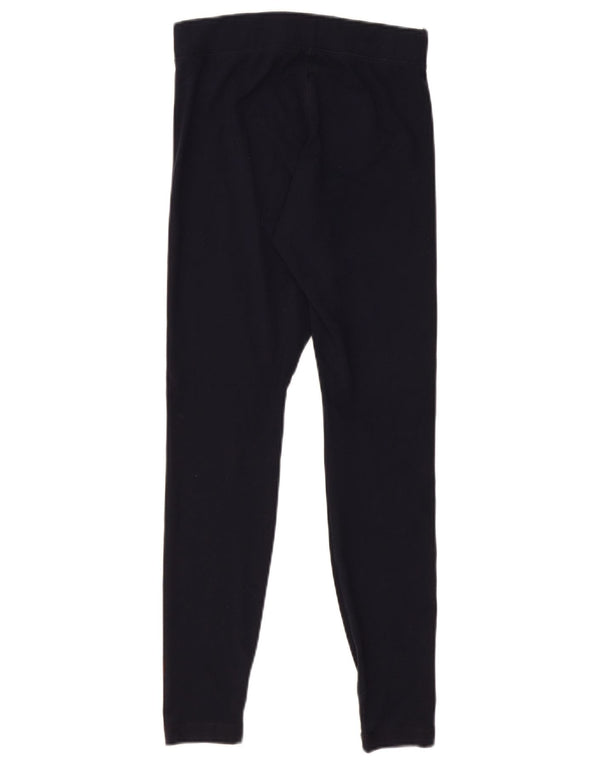 Tommy Hilfiger Leggings gráficos para mujer UK 8 Small Algodón negro