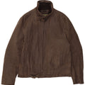 Chaqueta de cuero básica para hombre IT 52 XL Cuero marrón