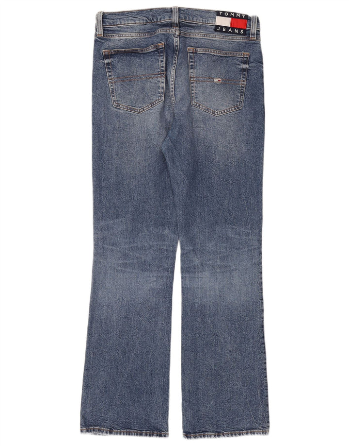 TOMMY HILFIGER Womens Ryan Regular Bootcut Jeans W30 L32 Blue Cotton