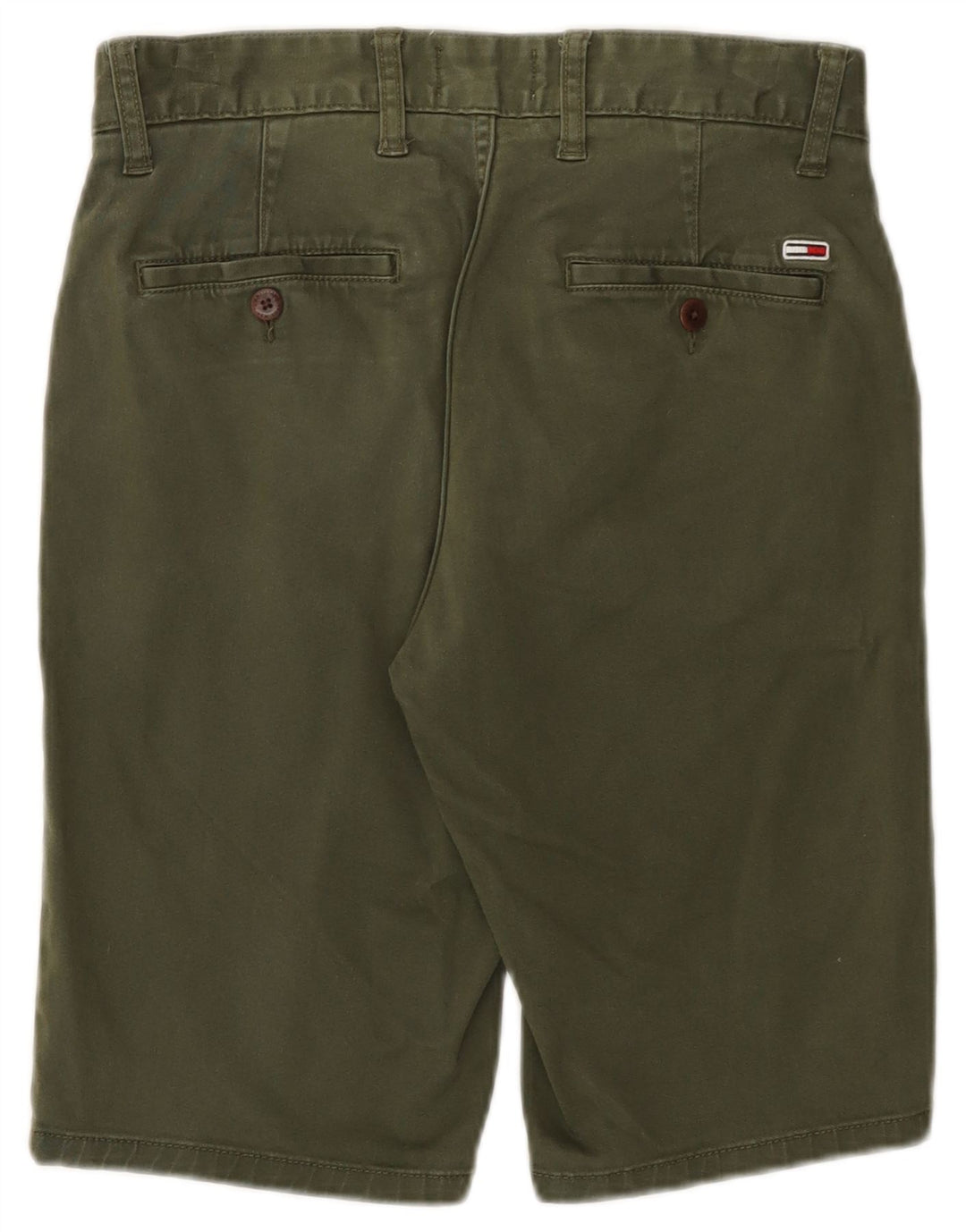 TOMMY HILFIGER Pantalones cortos chinos para mujer W28 Algodón caqui medio