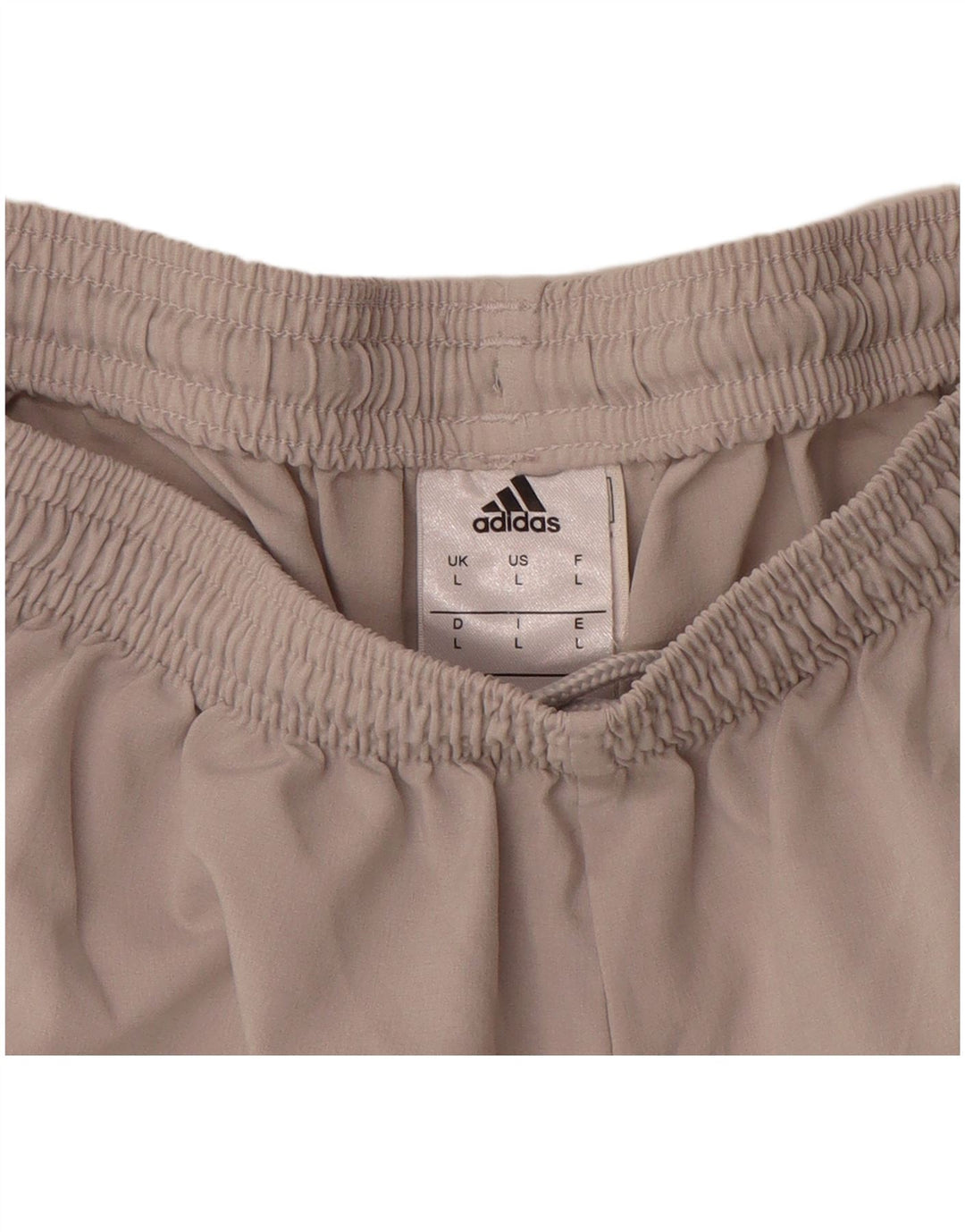 ADIDAS Pantalones cortos deportivos con gráfico de fútbol irlandés para hombre Poliéster gris grande