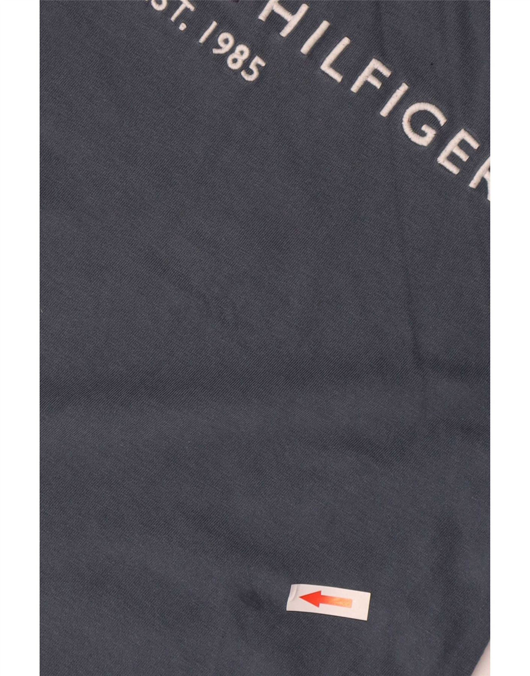 Tommy Hilfiger Camiseta gráfica para hombre Top Algodón gris medio