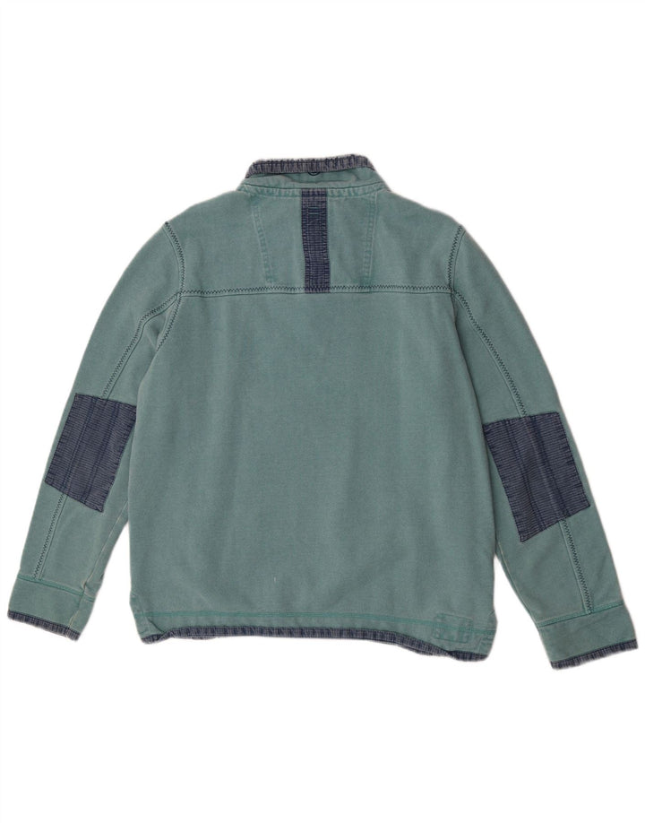 Sudadera tipo jersey The Airlie con diseño colour block en verde medio de Fat Face Hombre