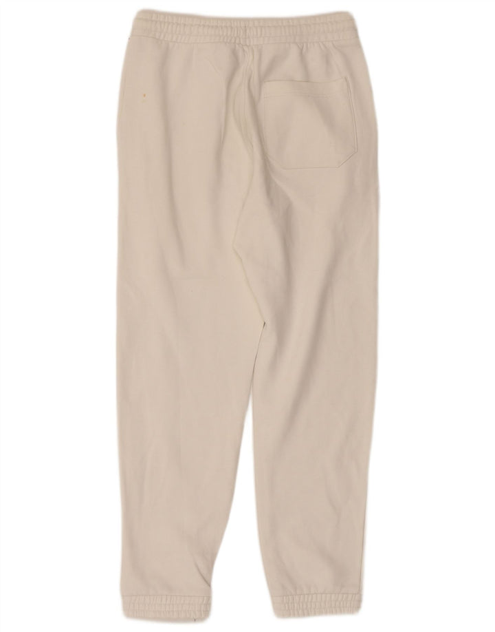 KAPPA Pantalones de Chándal para Hombre Joggers Small Blanco Algodón