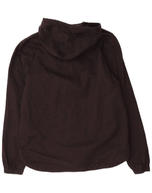 Lyle & Scott Chaqueta bomber con capucha para hombre UK 38 Mediana Algodón negro