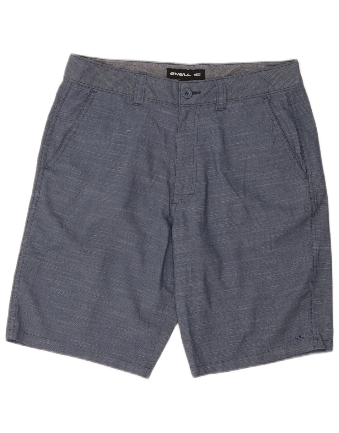 O'Neill Pantalones cortos chinos para hombre W32 Poliéster moteado azul medio