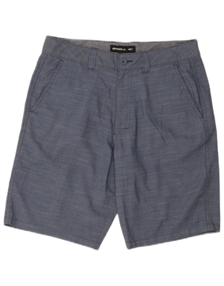 O'Neill Pantalones cortos chinos para hombre W32 Poliéster moteado azul medio