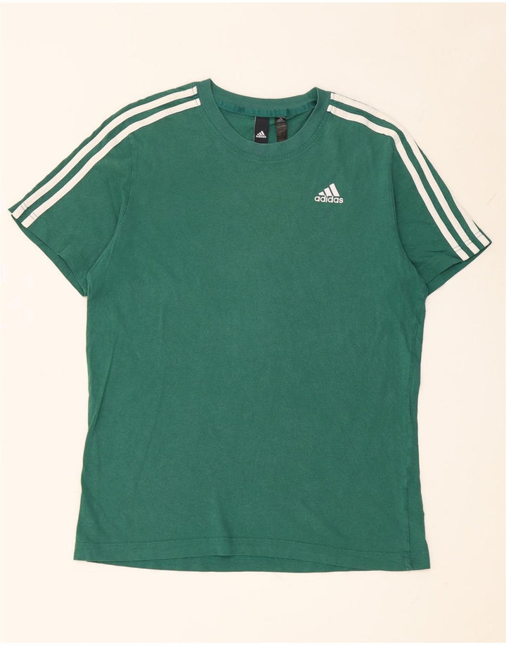 Camiseta Adidas Hombre Top Medium Verde Algodón