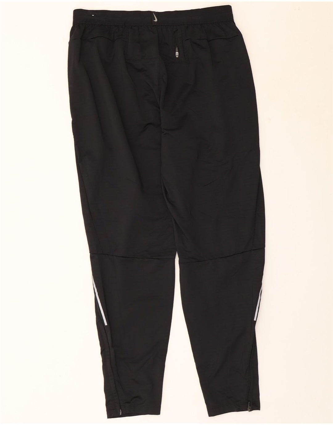 NIKE Pantalón deportivo Dri Fit para hombre, talla grande, poliéster negro
