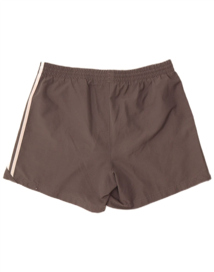 Pantalón Corto Deportivo Adidas Hombre Gris Medio Poliéster
