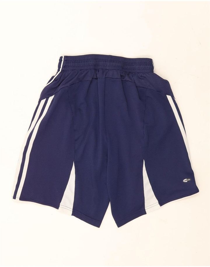 Adidas Mens Climacool Sport Shorts Grande Azul Marino Colorblock Poliéster